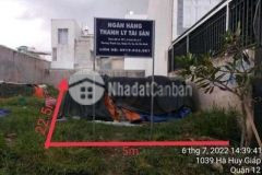 Bán đất mặt tiền đ thạnh lộc 112 5m giá 4 35 tỷ