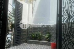 Nhà hẻm thẳng 4 lầu btct ngay chợ phú lâm