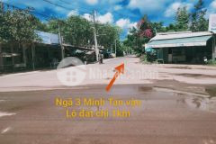 Bán lô đất thổ cư 100, giá 750tr tại huyện dầu tiếng bình dương. shr, thích hợp xây nhà ở