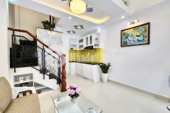 Nhà mới tinh bình thạnh 5 tầng btct hẻm oto công năng đủ 4.55 tỷ