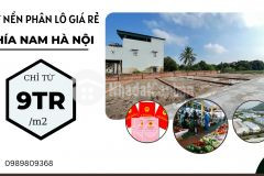 Cần bán đất gần trung tâm thị trấn vân đình ứng hòa hà nội chỉ từ 9trm2