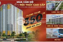 Căn hộ bcons liền kề tuyến metro số 1, giá đang cực tốt, liên hệ để được báo giá ngay