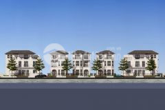 Ra mắt nhà phố khu đô thị hương vinh tinh hoa kiến trúc đông dương