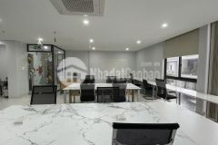 Cho thuê văn phòng đã trang bị nội thất 100m2 hòa cường bắc