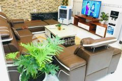 Nhà 416.5 3 tầng btct có garage xe hơi vào nhà thiết kế sang trọng nhỉnh 6 tỷ.