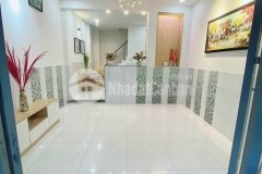 Bán nhà shr 5x19 tân xuân hóc môn hẻm xe hơi