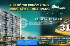 Mở bán căn hộ cao cấp ct1 riverside luxury sở hữu lâu dài tại nha trang