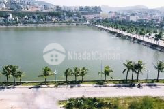 Bán đất 86m2 ngã 3 hồ hùng thắng, 2 mặt tiền, view hồ hùng thắng hạ long quảng ninh