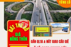 Cơ hội vàng mua đất sẵn sổ hà nội chỉ vài trăm triệu ngay nút giao cầu giẽ ql1a đi lại rất tiện