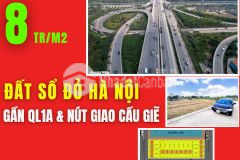 Đất sổ đỏ hà nội chỉ vài trăm triệu, gần nút giao cầu giẽ đừng bỏ lỡ khi giá còn quá rẻ