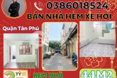 Gấp bán nhà phú thọ hoà 44m2 chỉ 2 tỷ 800 triệu 0386018524.