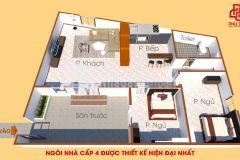 Chuyển nhượng căn nhà cấp 4 công năng đầy đủ, full nội thất với giá 1tỷ6xx