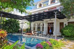 Bán biệt thự gamuda hoàng mai dt 198m2 x 4 tầng hoàn thiện, view công viên 35 tỷ