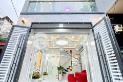 Bán nhà mới 1 lầu hẻm xe hơi đường âu dương lân phường 3 quận 8