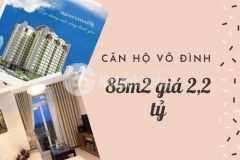 Chung cư giá rẻ nhất thị trường hiện nay chỉ 2.2 tỷ 83.5m2, đã có sổ