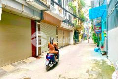 Chỉ 94trm tân mai hoàng mai ô tô ngõ thông 37m2 5 tầng tặng toàn bộ nội thất