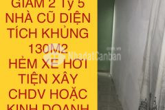 Bán gấp chia tài sản, giảm nhanh 2 tỷ 5, 130m2, hxh lê văn sỹ p13 pn