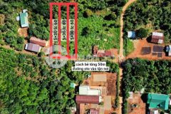 Đất thổ cư krongbuk,50m là tới bê tong, đường oto, gần ub,trường học,bưu điện, chỉ 125 tr