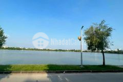 Siêu phẩm đất mặt hồ đầm bét lộc vượng ô tô đỗ cửa hợp nhà 7 tầng kinh doanh thang máy lô góc 120m sổ đỏ