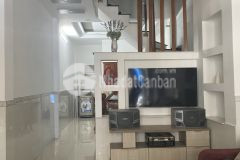 Nhà dương bá trạc 48m2 4 tầng btct hẻm 3m thông sát mặt tiền quận 8.