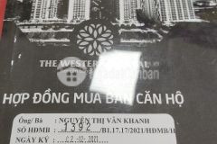 Bán căn hộ 2pn 50m2 the western capital q6 tầng 17