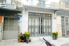 Bán nhà 1 lầu 2 mặt hẻm đường âu dương lân phường 3 quận 8