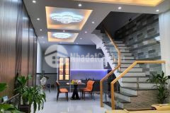 Bán nhà sổ hồng riêng, 3 tầng btct, hẻm xe tải phan huy ích gò vấp 54,5m2 giá 5tỷ2