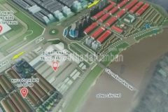 Bán nền mặt tiền đường trần hoàng na khu kdc 6a hồng loan, q cái răng, tp cần thơ. dt 524120m2