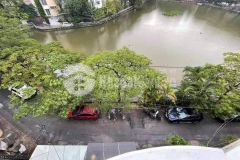 Bán nhà mặt hồ văn chương 60m2, mt 8m. tháng máy kd 16.5 tỷ