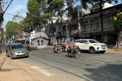 Đất full thổ, mặt tiền đường ngô quyền,phường 2,tp vĩnh long gần cầu lộ