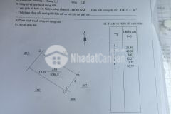 Cần bán 1086m2 lô đất view biển bàu trắng 304tr