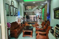 Bán nhà 1 trục hẻm xe tải phạm văn chiêu, p.9 4m x 22m, 4 tấm