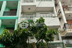 Bán nhà mặt tiền hẻm 12m thông lê thị hồng, p.17 5.1m x 19m, 5 tấm đct 40 triệu thg