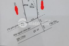 Đất nền mộc châu xã phiêng luông 922m2 gần nút giao cao tốc giá cắt lỗ