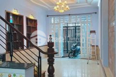 Bán nhà 4 tấm, khu đẹp, dân trí gò vấp, hẻm xe hơi thông 5m