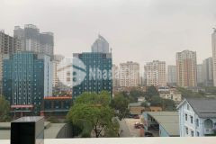 Bán tòa nhà vp hoàng ngân cầu giấy 225m 10tầng 2 thang máy 150 tỷ. 0979312111