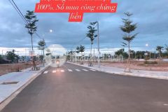 Đất nền dự án phố chợ gò đen bến lức. chỉ 2tỷnền 100m2. có sổ sẵn.