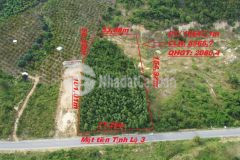 Bán đất mặt tiền tỉnh lộ 3 rộng 42m đối diện kcn trảng é ngang rộng 80m