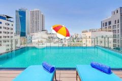 Cho thuê khách sạn 9 tầng, hồ bơi, full nội thất cao cấp khu an thượng