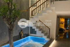 Siêu đẹp, nhà hồng tiến, bồ đề, 100m2, 6 tầng, thang máy, gara, ô tô, full nội thất