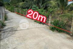 Bán đất thổ cư ngang 20 x 25m cách biển 1km tân dân 1 vạn thắng