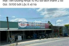 Cắt lỗ 600 triệu chính chủ ngộp bán nhanh đất 8x43m giá 2,57 tỷ mặt tiền 835c gò đen