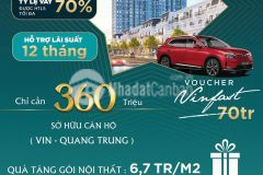 5 căn cuối vinhomes quang trung nhận chiết khấu khủng từ cđt