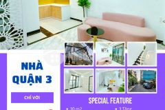 Nhà đẹp mới xây, lý chính thắng, quận 3, chỉ 4.3 tỷ