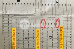 Lô góc 2 mặt tiền dự án thịnh vượng hoàng hữu nam dt 52m vị trí đẹp