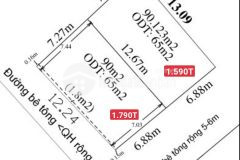 Đất hẻm sam bram sau chợ d phường eatam diện tích lô gó