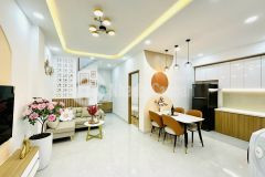 Nhà đẹp lung linh 49m2 ngang 6m 2 tầng 3pn nhỉnh 4 tỷ đs 2 p3 gv.