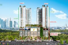 Bán căn hộ 2pn dự án central premium 58m2 ban công đông nam mát mẻ