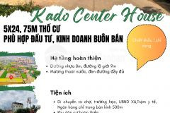 Đất đầu tư giá f0 tại trung tâm xã kado, 125m2 đường nhựa 8m phù hợp đầu tư, kinh doanh buôn bán