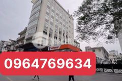 Bán toà nhà vp khu cầu giấy. dt 362m x 9 tầng. mt 15m. giá 125 tỷ. lh 0964769634